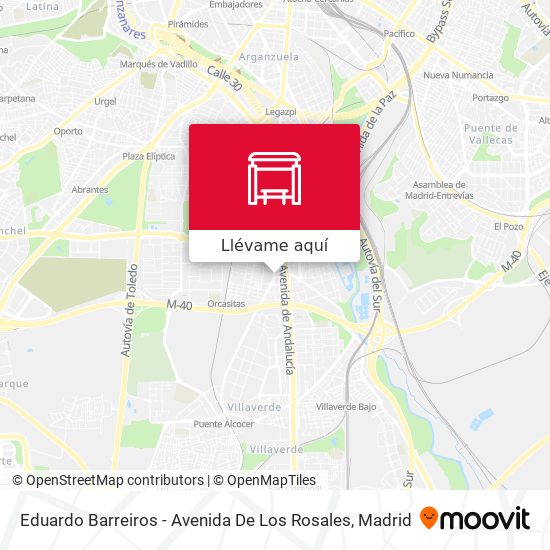 Mapa Eduardo Barreiros - Avenida De Los Rosales