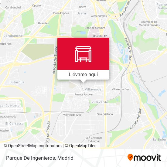 Mapa Parque De Ingenieros