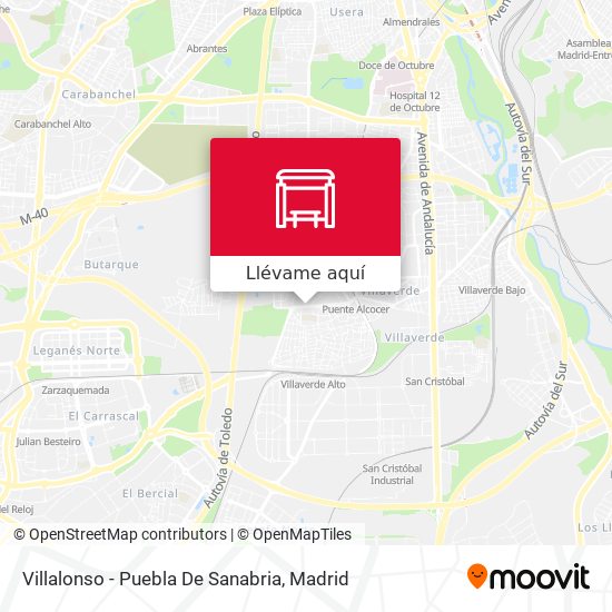Mapa Villalonso - Puebla De Sanabria