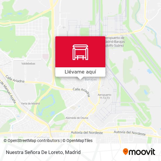 Mapa Nuestra Señora De Loreto