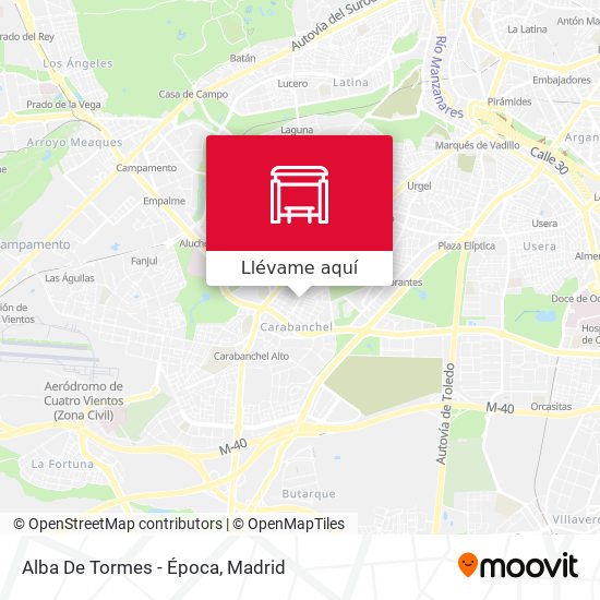 Mapa Alba De Tormes - Época