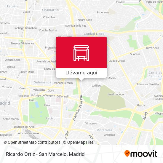 Mapa Ricardo Ortiz - San Marcelo