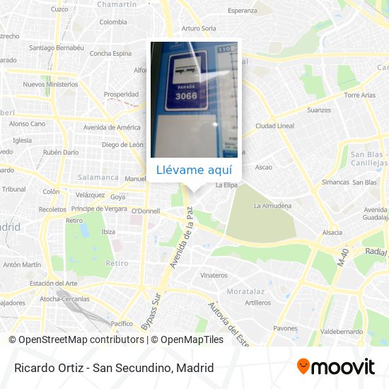 Mapa Ricardo Ortiz - San Secundino