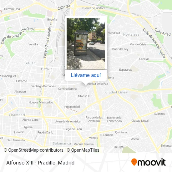 Mapa Alfonso XIII - Pradillo