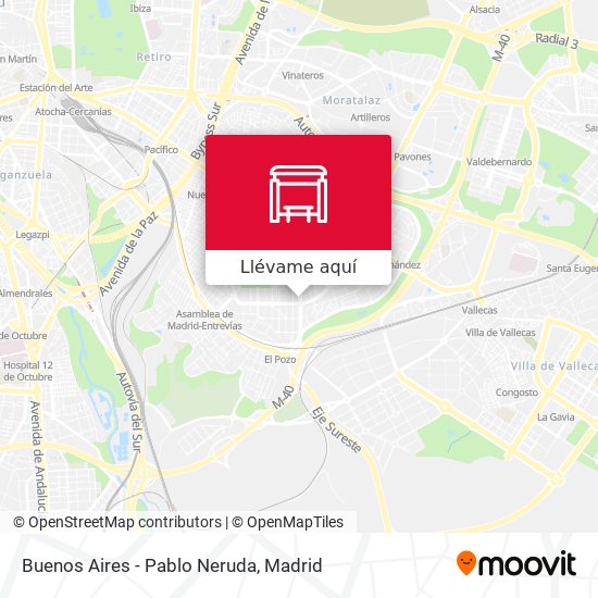 Mapa Buenos Aires - Pablo Neruda