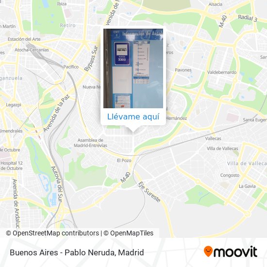 Mapa Buenos Aires - Pablo Neruda