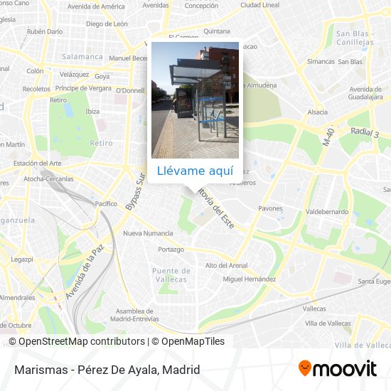 Mapa Marismas - Pérez De Ayala