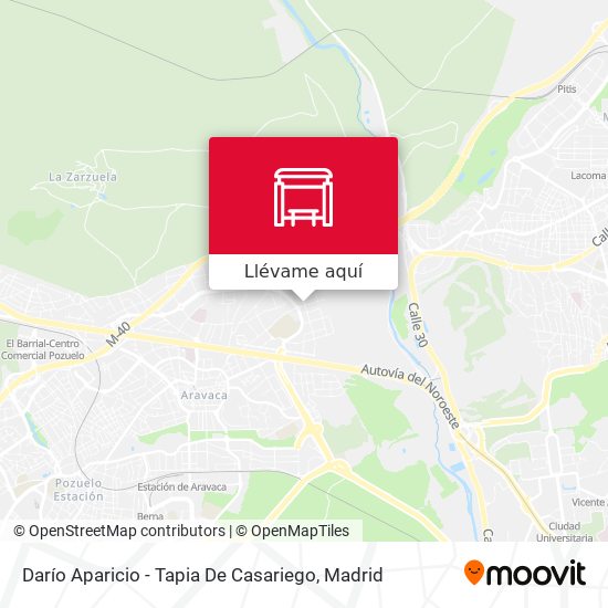 Mapa Darío Aparicio - Tapia De Casariego