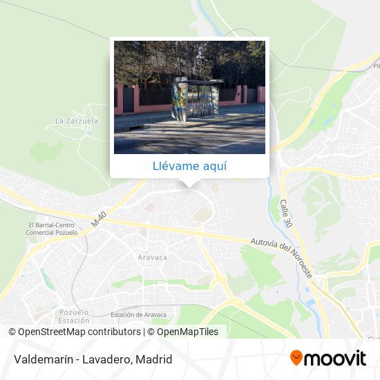 Mapa Valdemarín - Lavadero