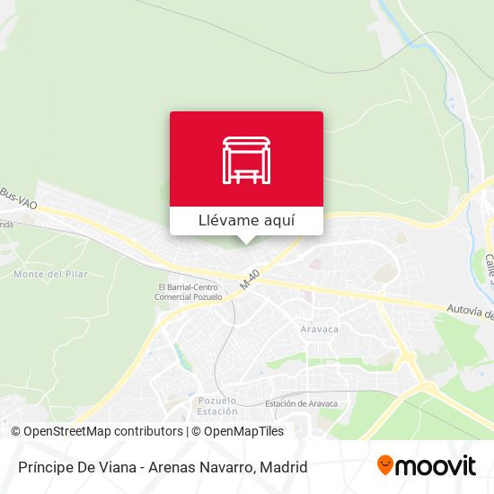 Mapa Príncipe De Viana - Arenas Navarro