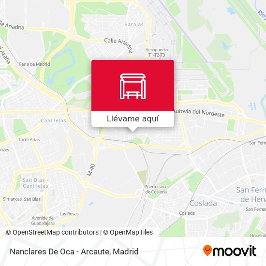 Mapa Nanclares De Oca - Arcaute