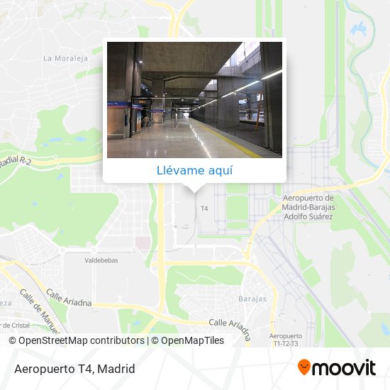 Mapa Aeropuerto T4