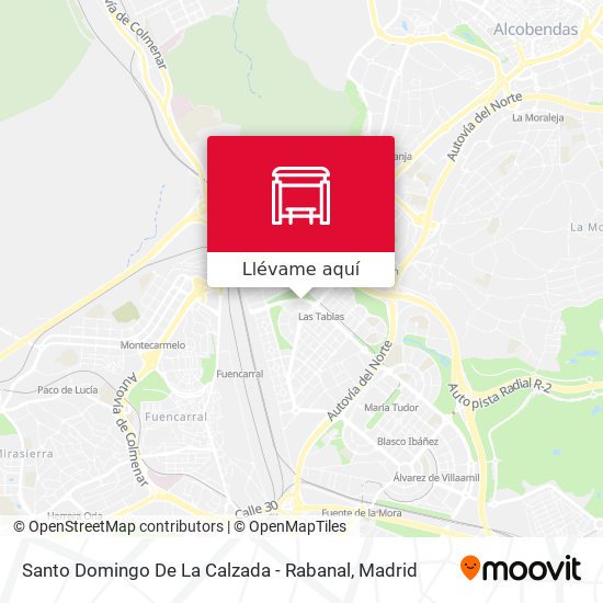 Mapa Santo Domingo De La Calzada - Rabanal