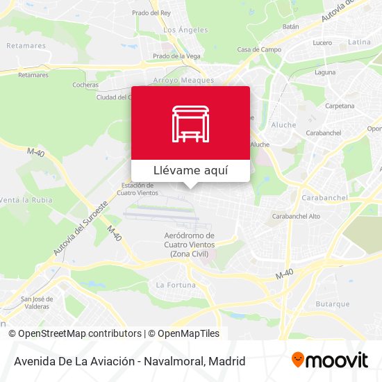 Mapa Avenida De La Aviación - Navalmoral