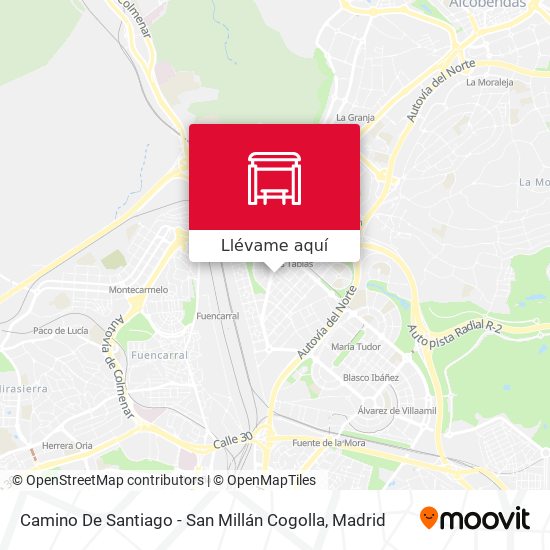 Mapa Camino De Santiago - San Millán Cogolla