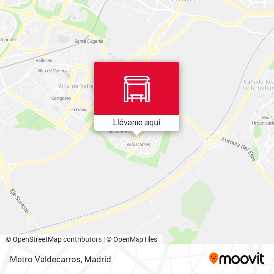 Mapa Metro Valdecarros