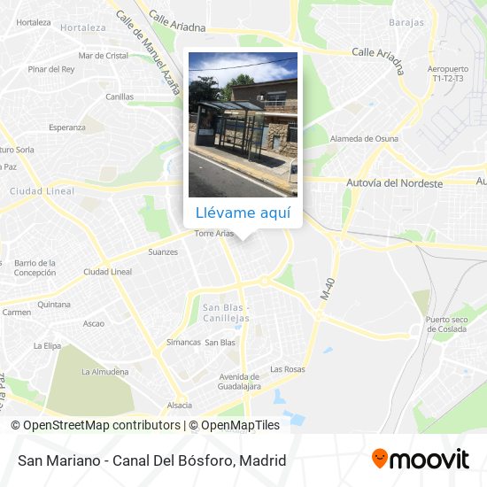 Mapa San Mariano - Canal Del Bósforo