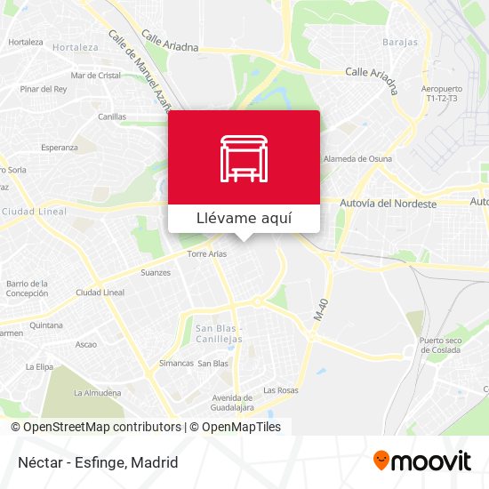 Mapa Néctar - Esfinge