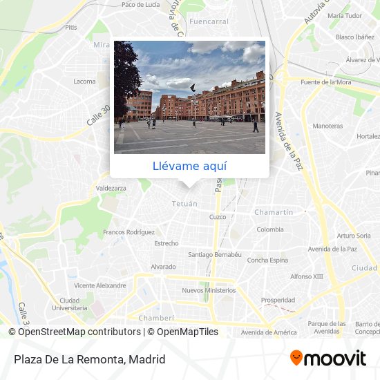 Mapa Plaza De La Remonta