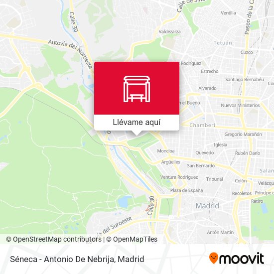 Mapa Séneca - Antonio De Nebrija