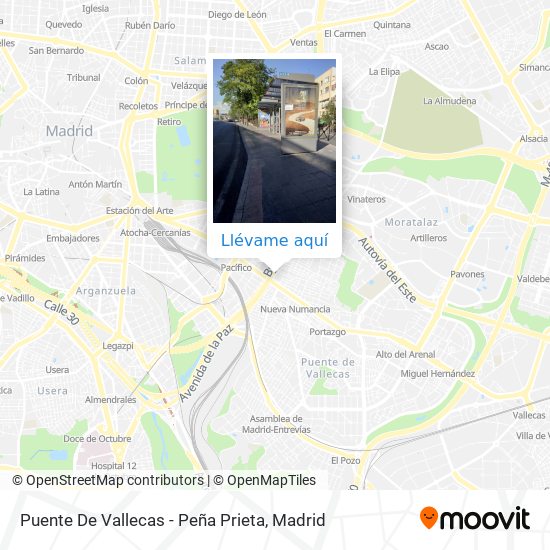 ¿Cómo llegar a Puente De Vallecas en Madrid en Metro, Autobús o Tren?
