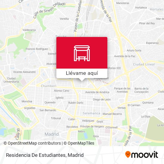 Mapa Residencia De Estudiantes