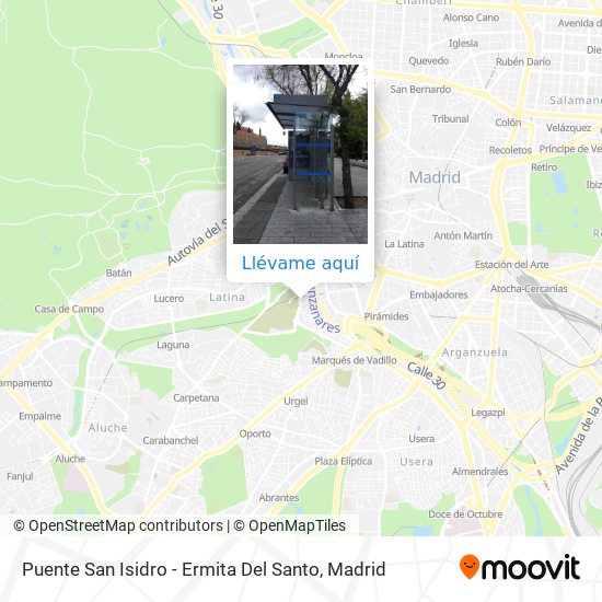 Mapa Puente San Isidro - Ermita Del Santo