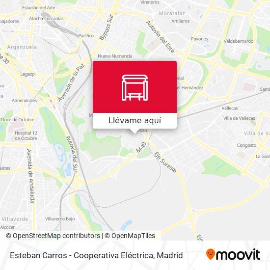 Mapa Esteban Carros - Cooperativa Eléctrica