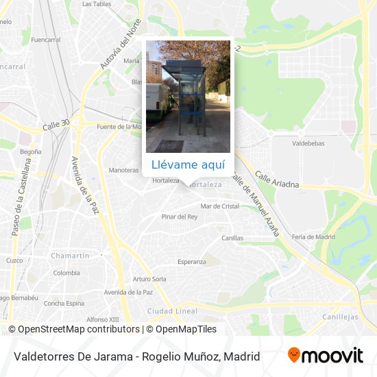 Mapa Valdetorres De Jarama - Rogelio Muñoz