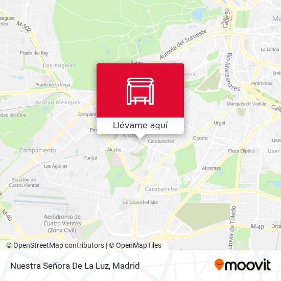 Mapa Nuestra Señora De La Luz