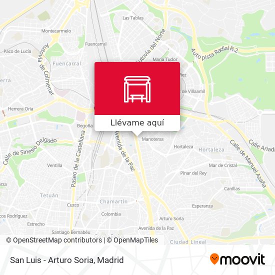Mapa San Luis - Arturo Soria