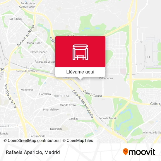 Mapa Rafaela Aparicio