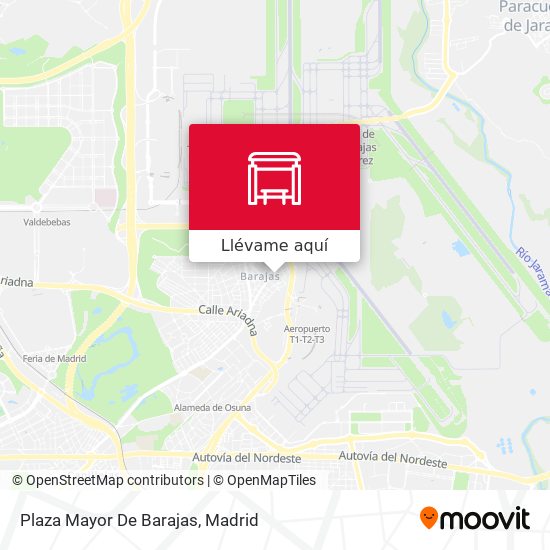 Mapa Plaza Mayor De Barajas
