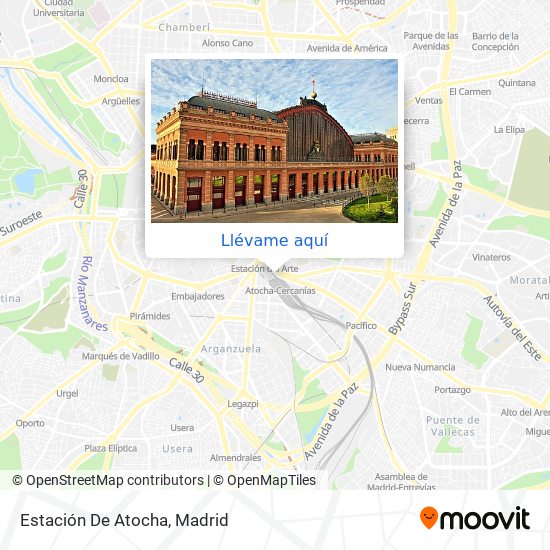 Mapa Estación De Atocha