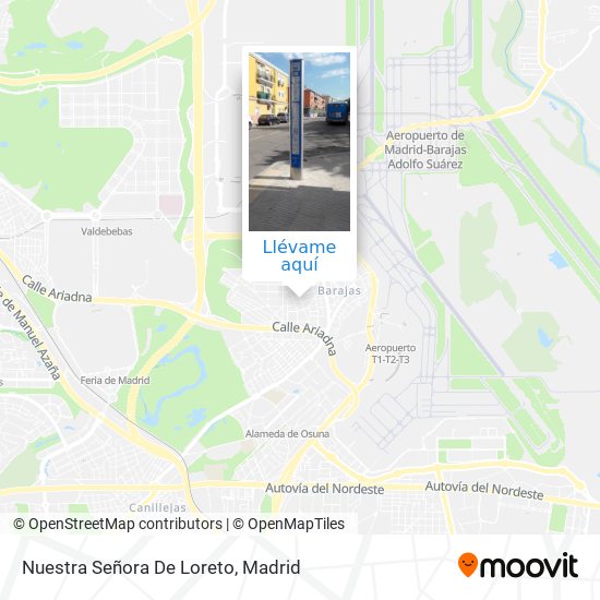 Mapa Nuestra Señora De Loreto