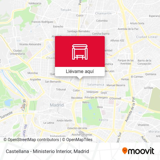 Mapa Castellana - Ministerio Interior