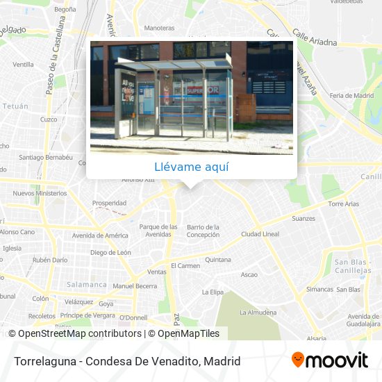Mapa Torrelaguna - Condesa De Venadito