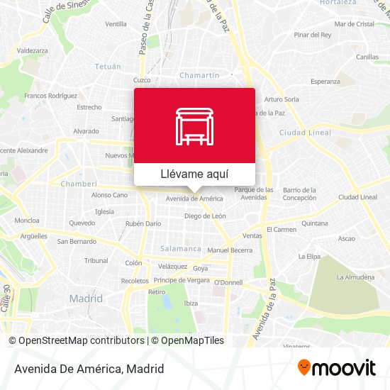 ¿Cómo llegar a Avenida De América en Madrid en Autobús, Metro o Tren?