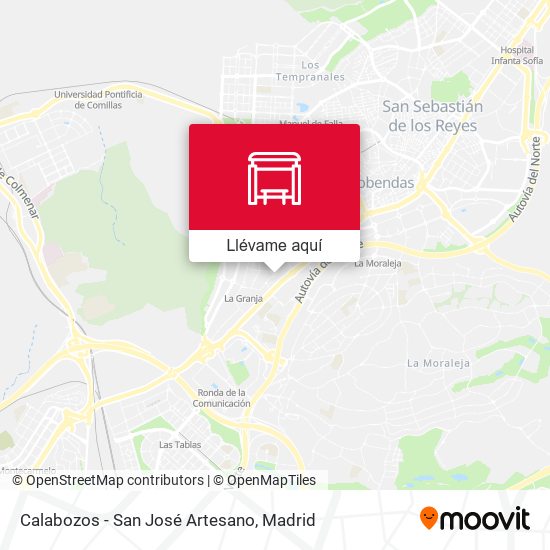 Mapa Calabozos - San José Artesano
