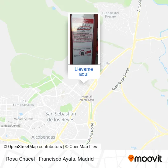 Mapa Rosa Chacel - Francisco Ayala