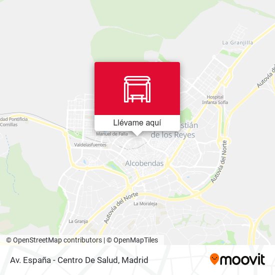 Mapa Av. España - Centro De Salud