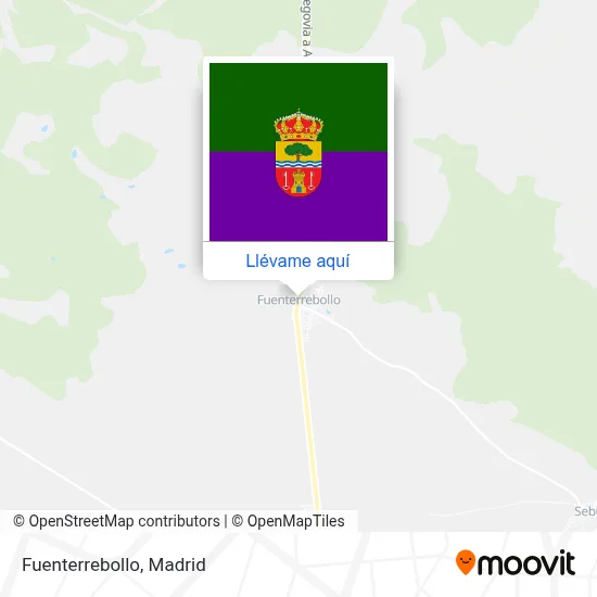 Mapa Fuenterrebollo