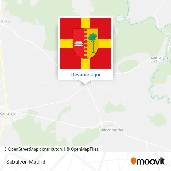Mapa Sebúlcor