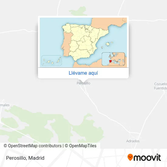Mapa Perosillo