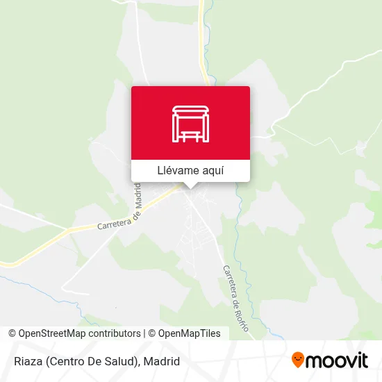 Mapa Riaza (Centro De Salud)