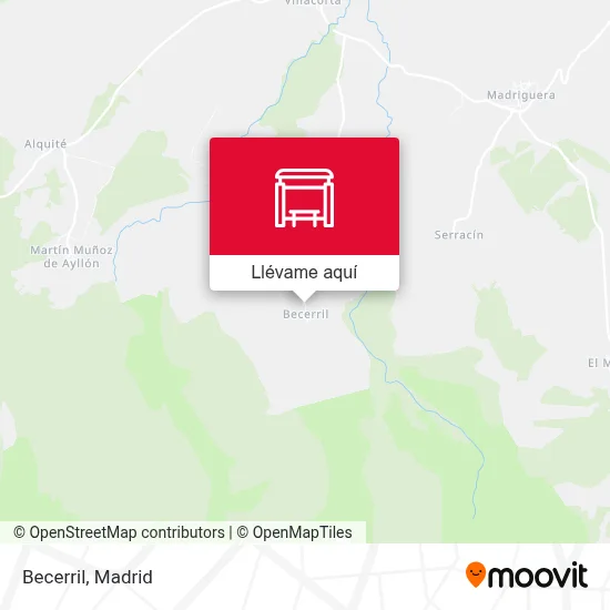 Mapa Becerril