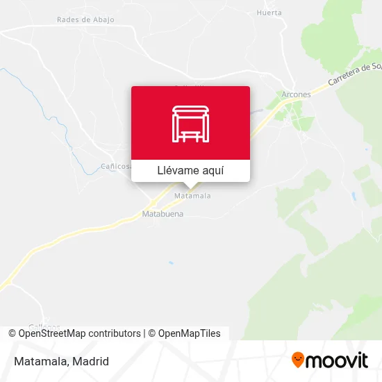 Mapa Matamala