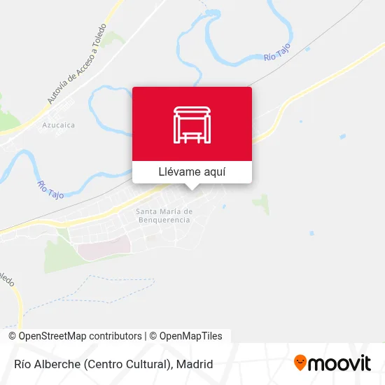 Mapa Río Alberche (Centro Cultural)
