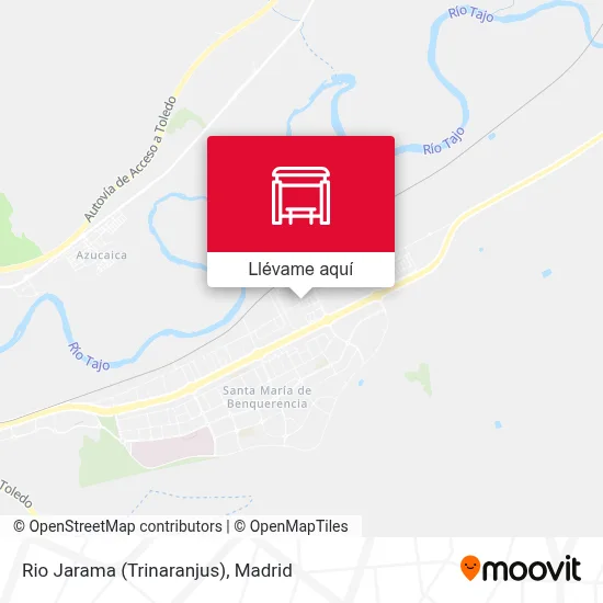 Mapa Rio Jarama (Trinaranjus)