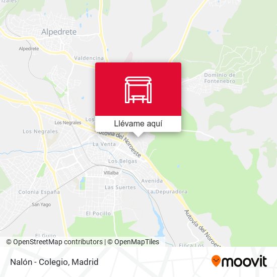 Mapa Nalón - Colegio